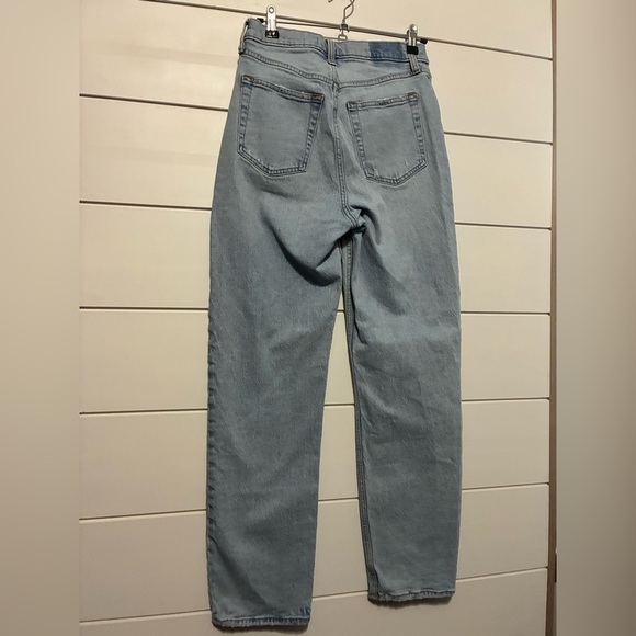 Abercrombie & Fitch 90’s style dad high rise jeans 27/4R - Picture 11 of 14